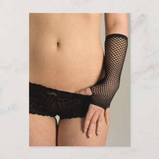 Bilder av Black Panties-Hetten Vykort