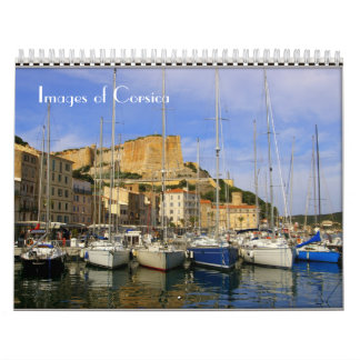 Bilder av den Corsica kalendern Kalender