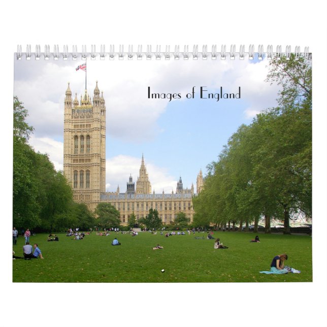 Bilder av den England kalendern Kalender (Omslag)