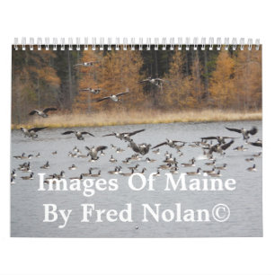 Bilder av den Maine portföljen Kalender