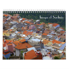 Bilder av den Sardinia kalendern Kalender