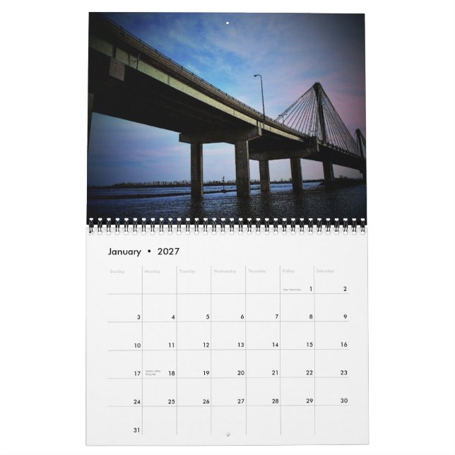 Bilder av den St Louis kalendern Kalender (Jan 2027)