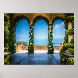 Bilder av Italien Elegant Photo Art Poster