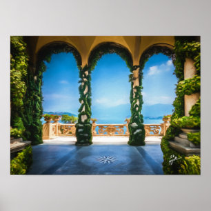 Bilder av Italien Elegant Photo Art Poster
