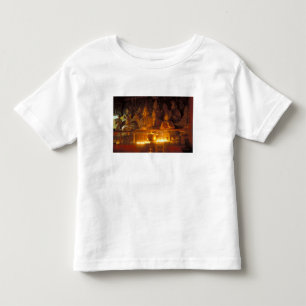Bilder av Lamas vid Sara-klostret i Lhasa, T-shirt
