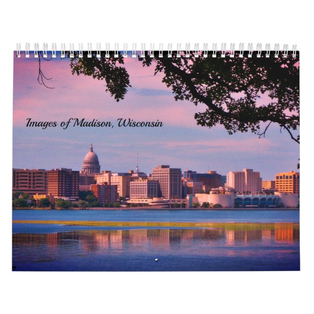 Bilder av Madison, Wisconsin Kalender (Omslag)