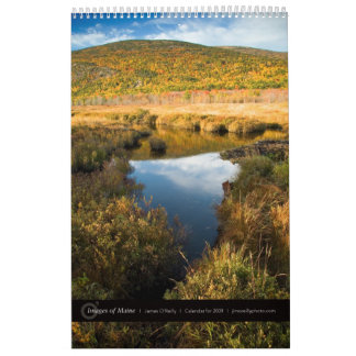 Bilder av Maine av James O'Reilly: Kalender 2009