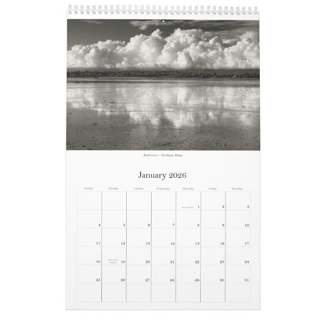 Bilder av Maine av James O'Reilly: Kalender 2009 (Jan 2026)