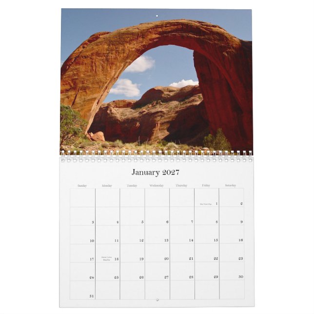 Bilder av Phillipe Aguayo Kalender (Jan 2027)