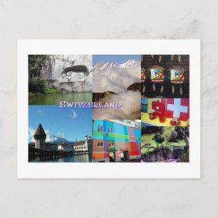 Bilder av Schweiz vykort