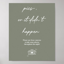 Bilder eller så inträffade det inte engångskamera poster