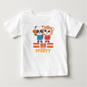 Bilder för Bright och Roligt DjurFrienz T Shirt
