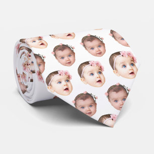 Bilder för Cute Personlig Baby Ansikte 2 Slips