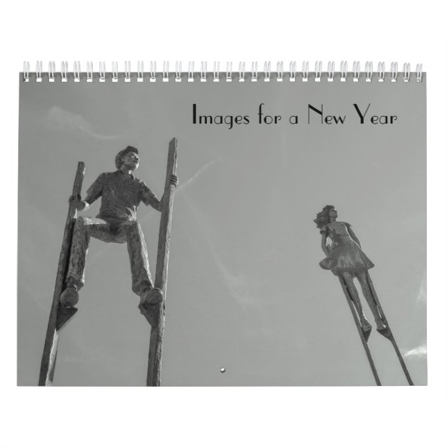 Bilder för en ny årskalender kalender (Omslag)