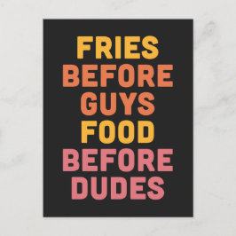 Bilder före killar Funny Quote Vykort