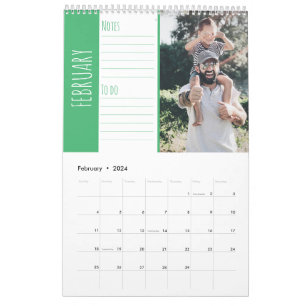 Bilder från familjen Bright och roligt. Anteckning Kalender