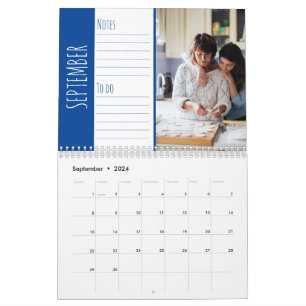 Bilder från familjen Bright och roligt. Anteckning Kalender