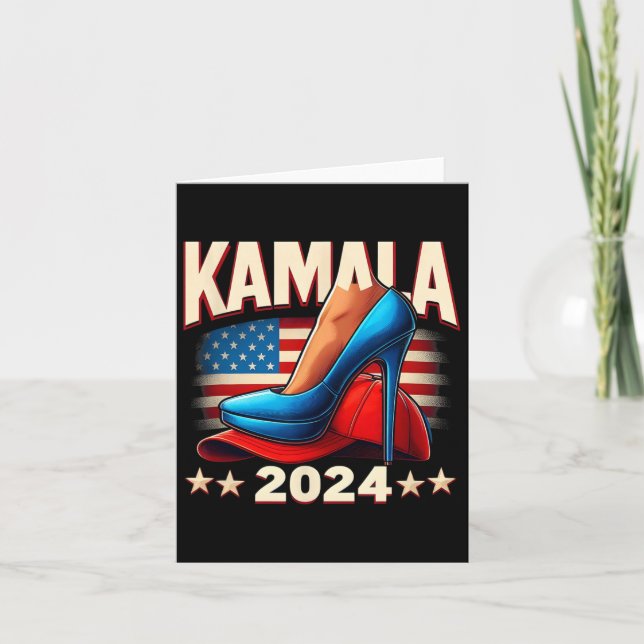 Bilder från Harris 2024 Valdag 2024 Kort (Framsida)