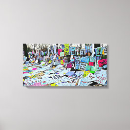 Bilder från mars - första tecknet på "Canvas Wall 