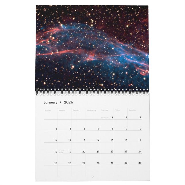 Bilder från NASA Kalender (Jan 2026)