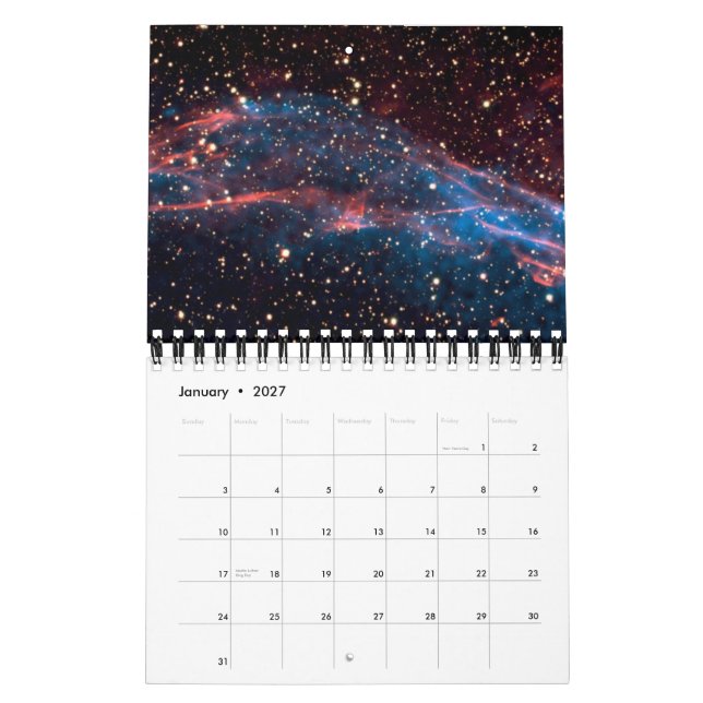 Bilder från NASA Kalender (Jan 2027)