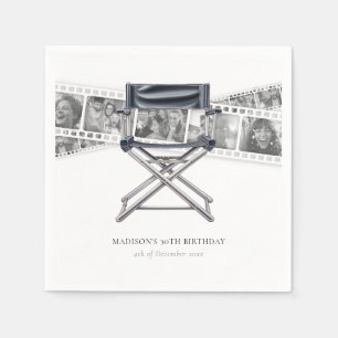 Bilder från Retro Movie Night Vuxen Birthday Anpas Pappersservett