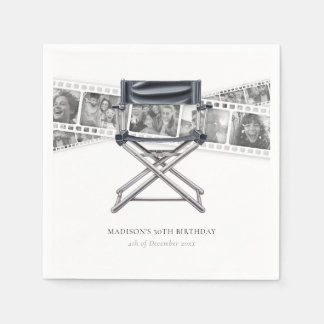 Bilder från Retro Movie Night Vuxen Birthday Anpas Pappersservett