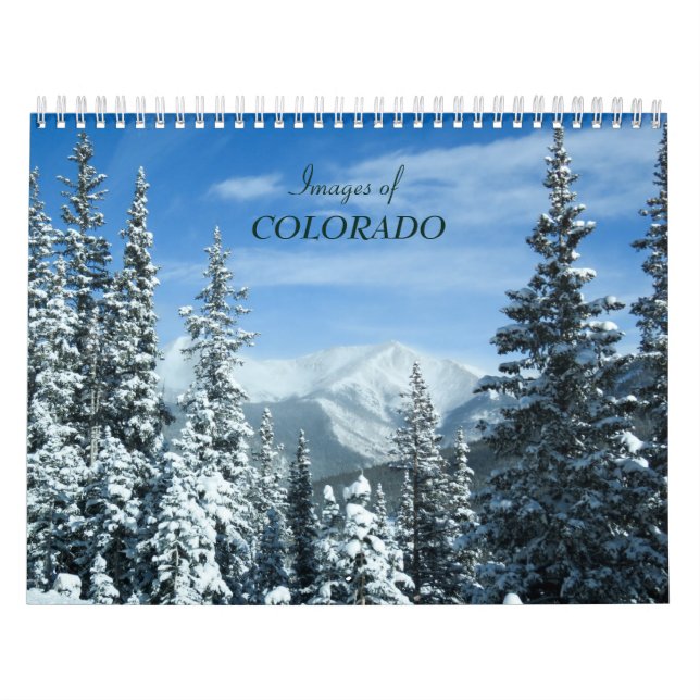Bilder i Colorado Calendar Kalender (Omslag)