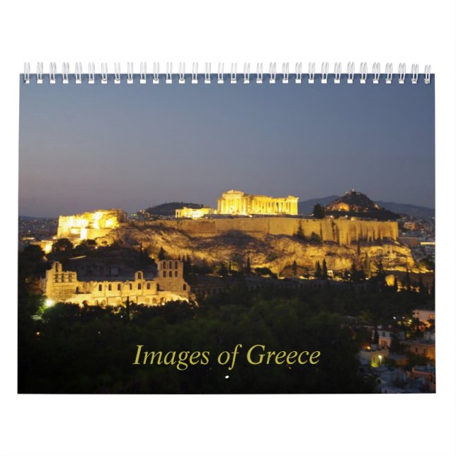 Bilder i Grekland Kalender (Omslag)