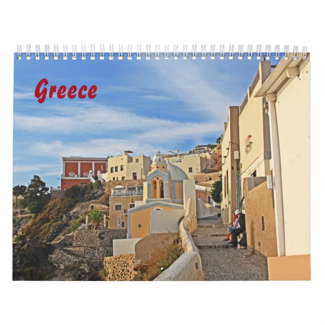Bilder i Greklands kalender (Omslag)