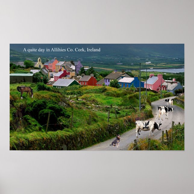 Bilder i Irland för poster (Framsidan)
