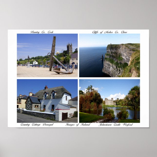 Bilder i Irland poster (Framsidan)