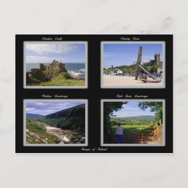 Bilder i Irland-vykort Vykort (Framsida)