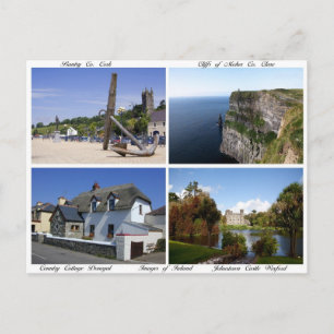 Bilder i Irland-vykort Vykort