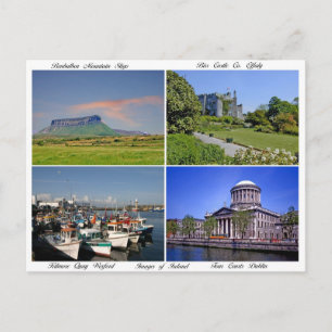 Bilder i Irland-vykort Vykort