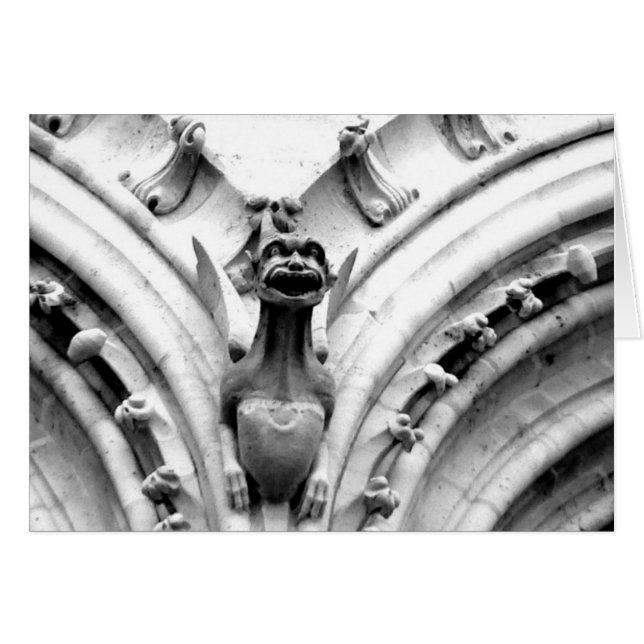 Bilder i Paris-serien Hälsningskort (Framsidan Horizontal)