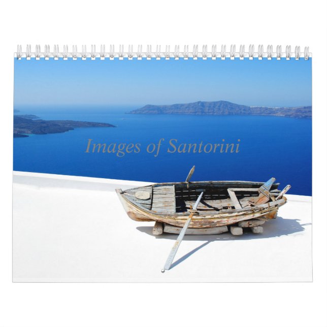 Bilder i Santorini Calendar Kalender (Omslag)