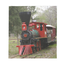 Bilder i tåg i lokomotiv anteckningsblock