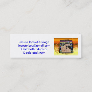 bilder Jesusa Ricoy-Olariagajesus…, - Skräddarsy Mini Visitkort