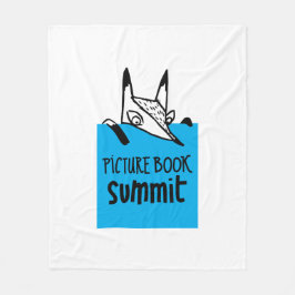 Bilderboktoppmötemedelfilt Fleecefilt