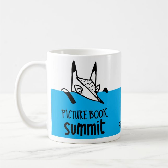 Bilderboktoppmötesouvenir Kaffemugg (Vänster)