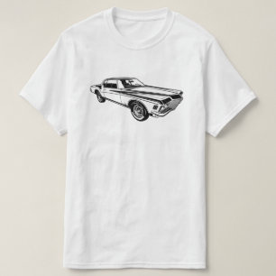 Bildillustration Buick Riviera GS 1971 front T Shirt