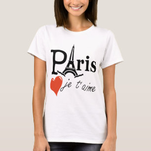 bildkärlek paris t-shirt