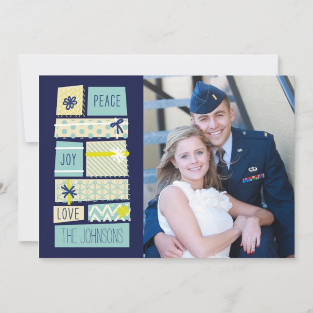 Bildkort för Helgdag i Julklapp Julkort (Framsida)