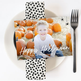 Bildkort för Webben Halloween-fotokort Kort