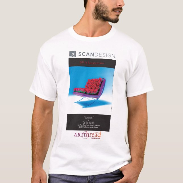 Bildläsningsdesign 2008 tee shirt (Framsida)