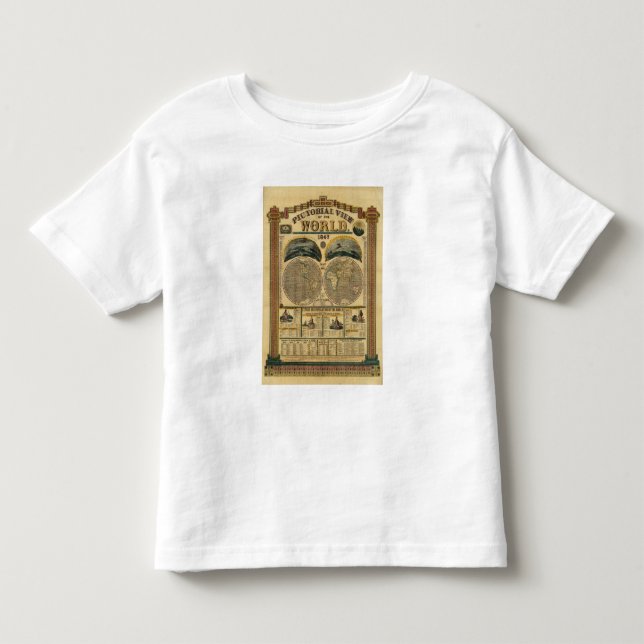 Bildmässigt beskåda av världen t-shirt (Framsida)