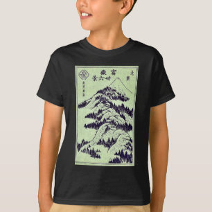 Bildmässigt för Hokusais 36 beskådar av Mount F Tee Shirt