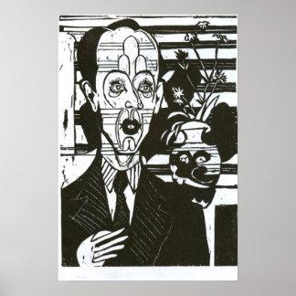 Bildnis Dr Huggler Poster