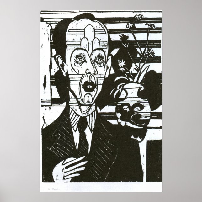 Bildnis Dr Huggler Poster (Framsidan)